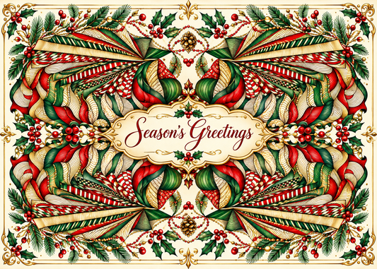 Holiday Evergreen — Season’s Greetings Card