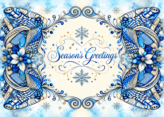 Icicles — Season’s Greetings Card