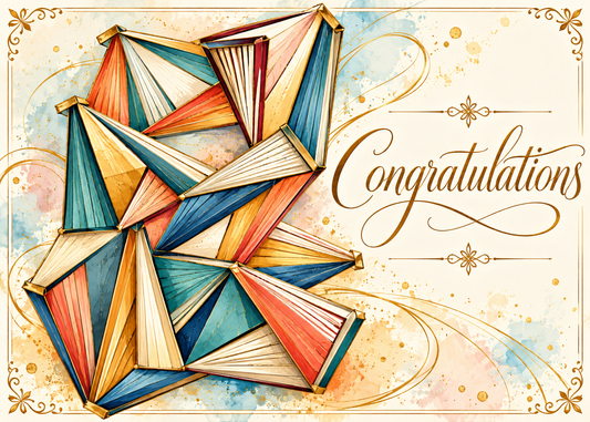Milestone — Congratulations Greeting Card