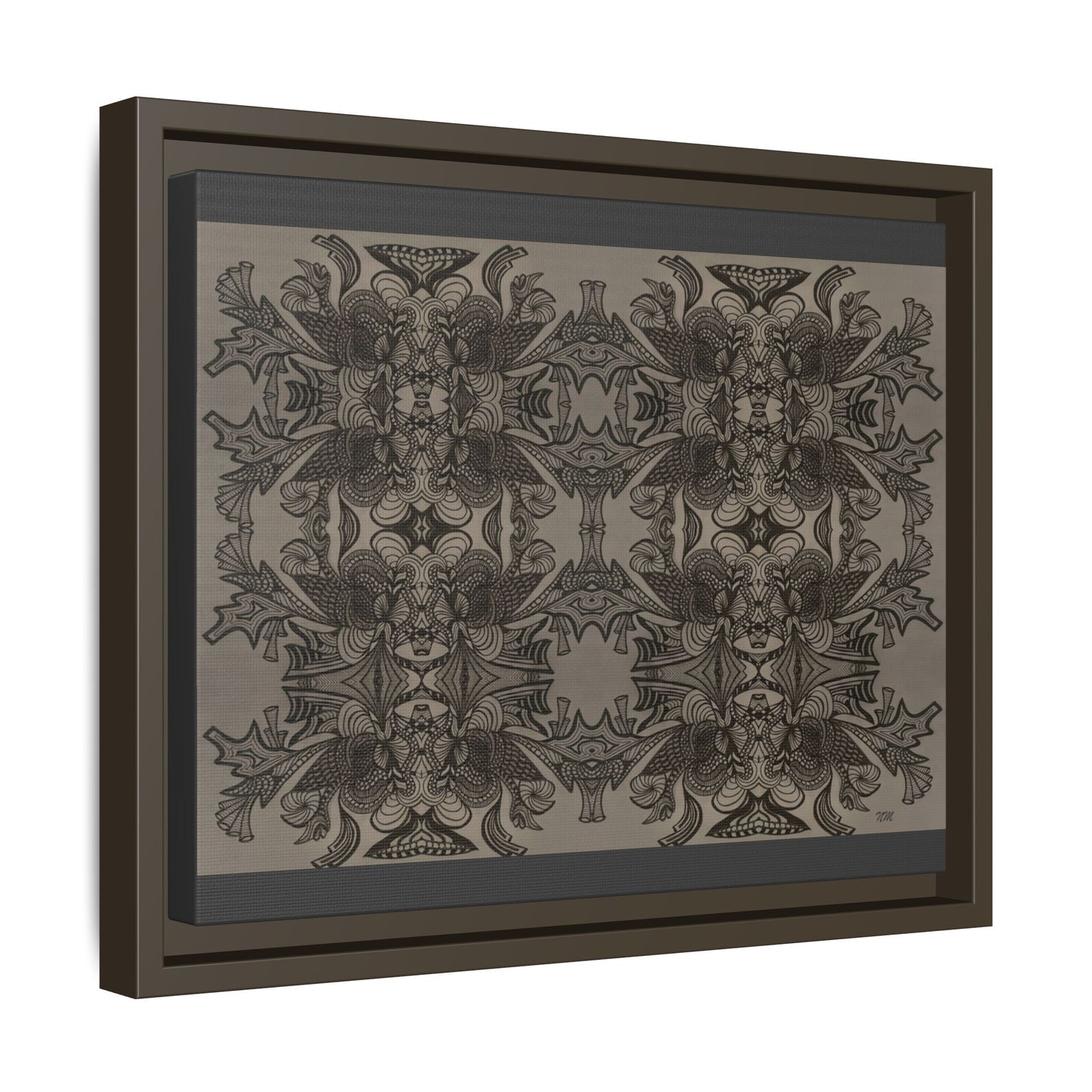 Matte Canvas, Framed (Multi-color)
