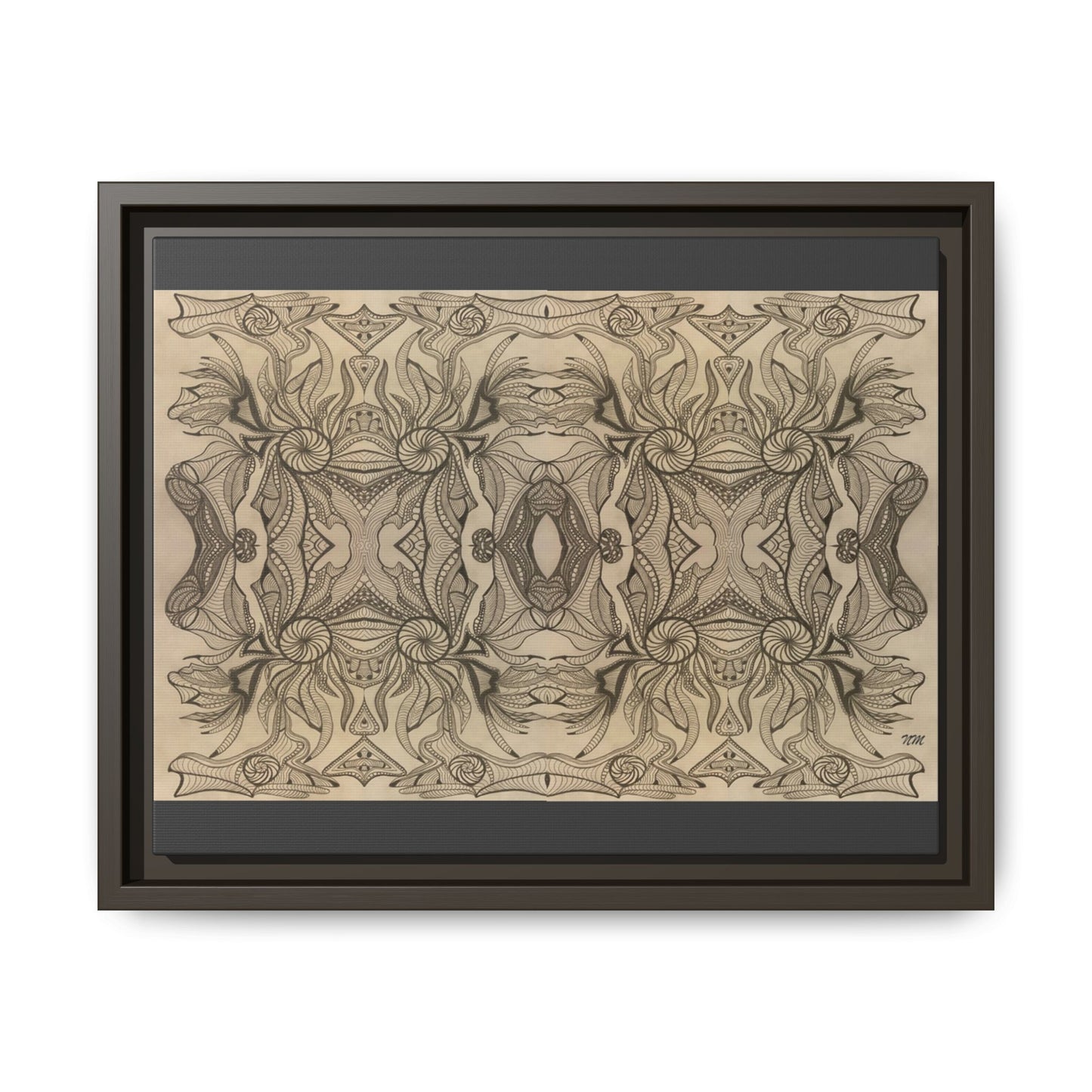 Matte Canvas, Framed (Multi-color)