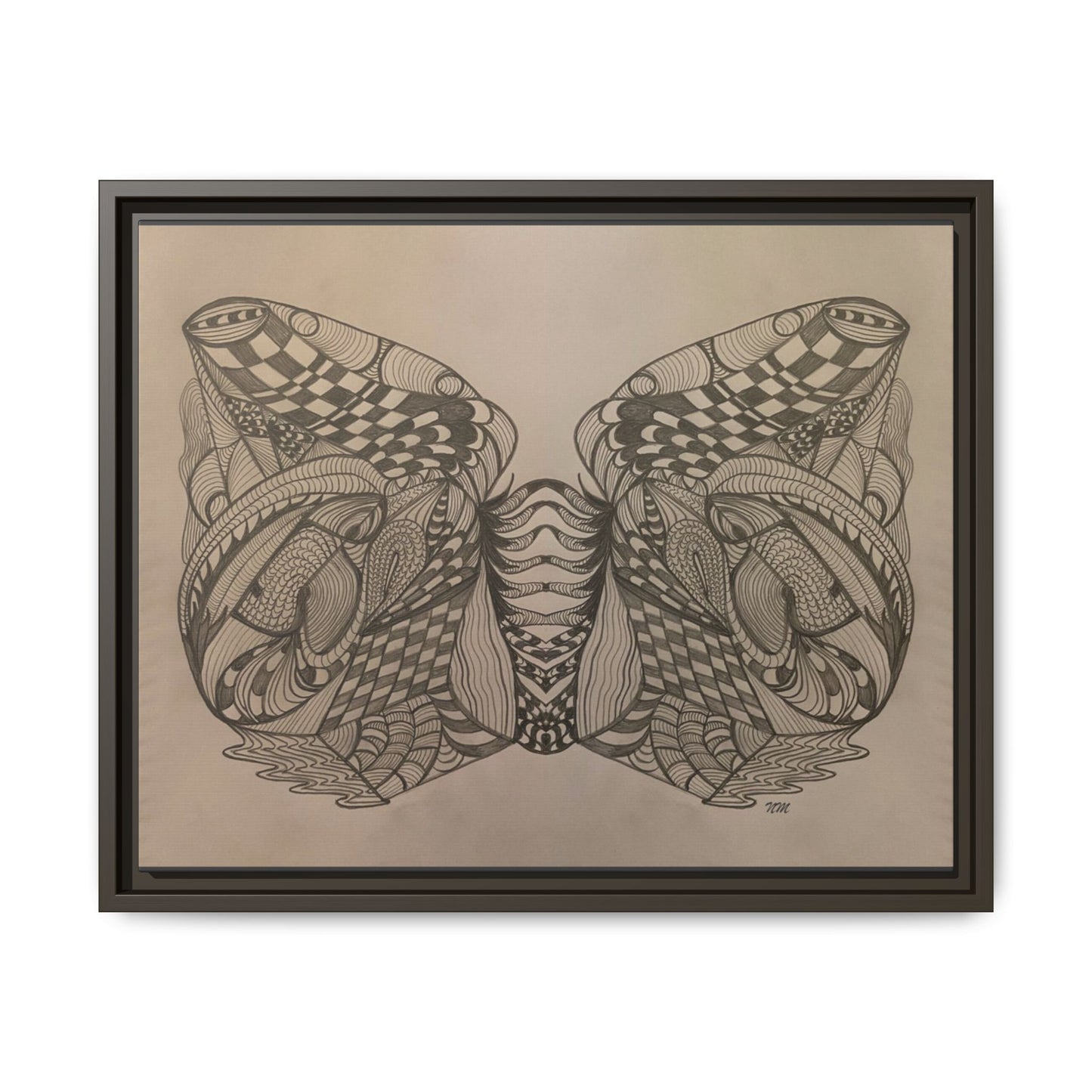 Matte Canvas, Framed (Multi-color)