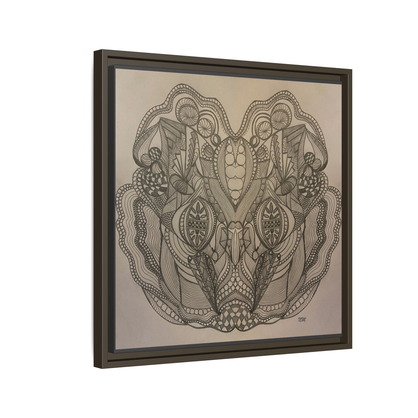 Matte Canvas, Framed (Multi-color)