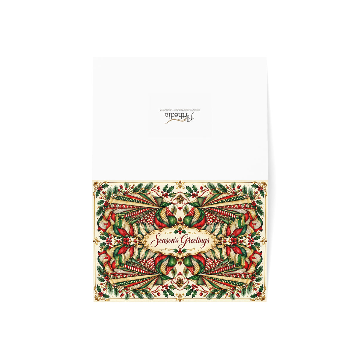 Holiday Evergreen — Season’s Greetings Card