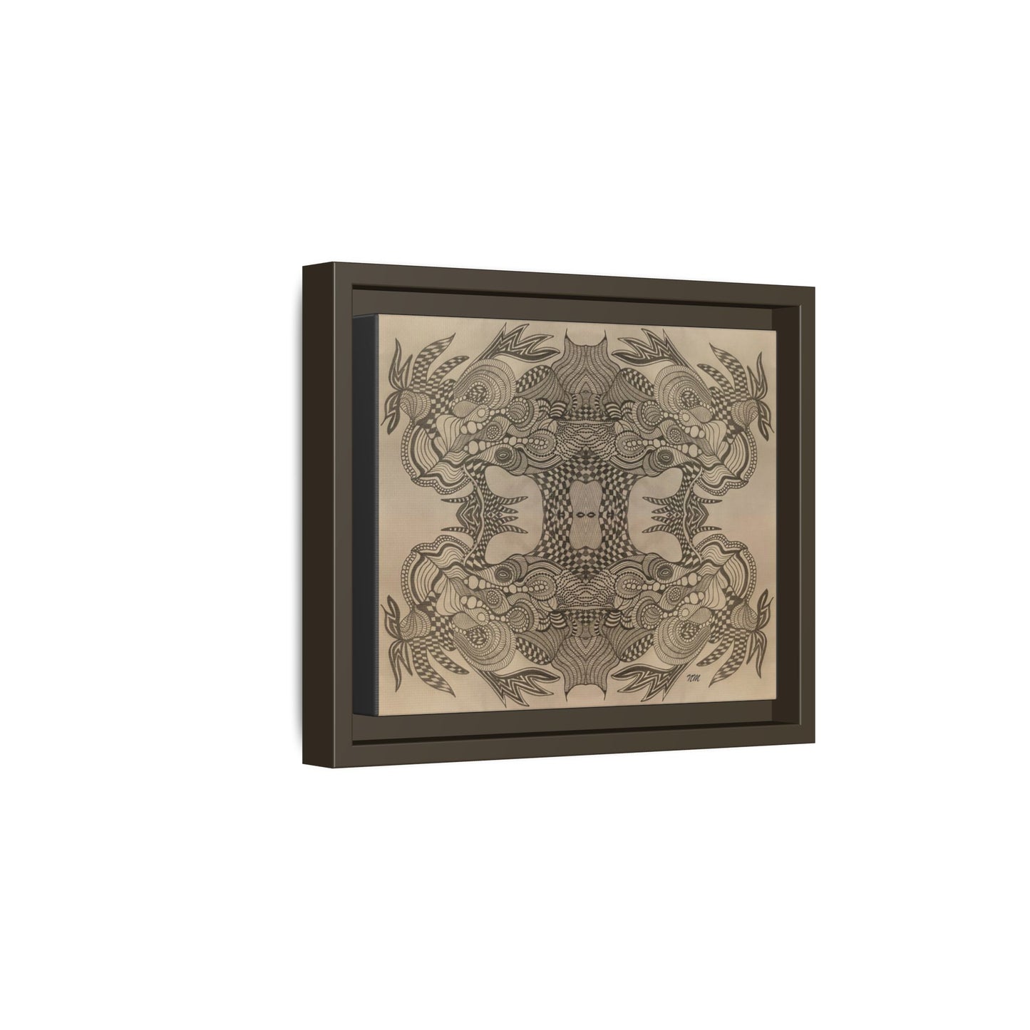 Matte Canvas, Framed (Multi-color)
