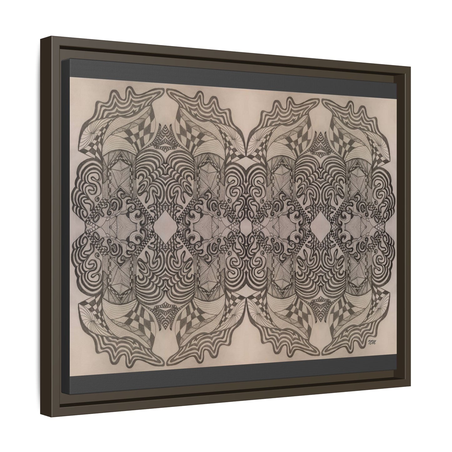 Matte Canvas, Framed (Multi-color)