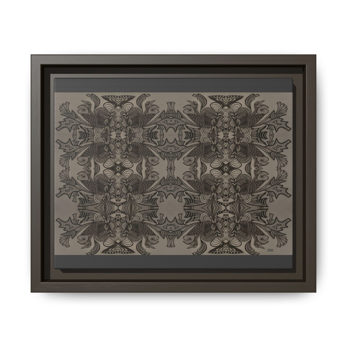 Matte Canvas, Framed (Multi-color)