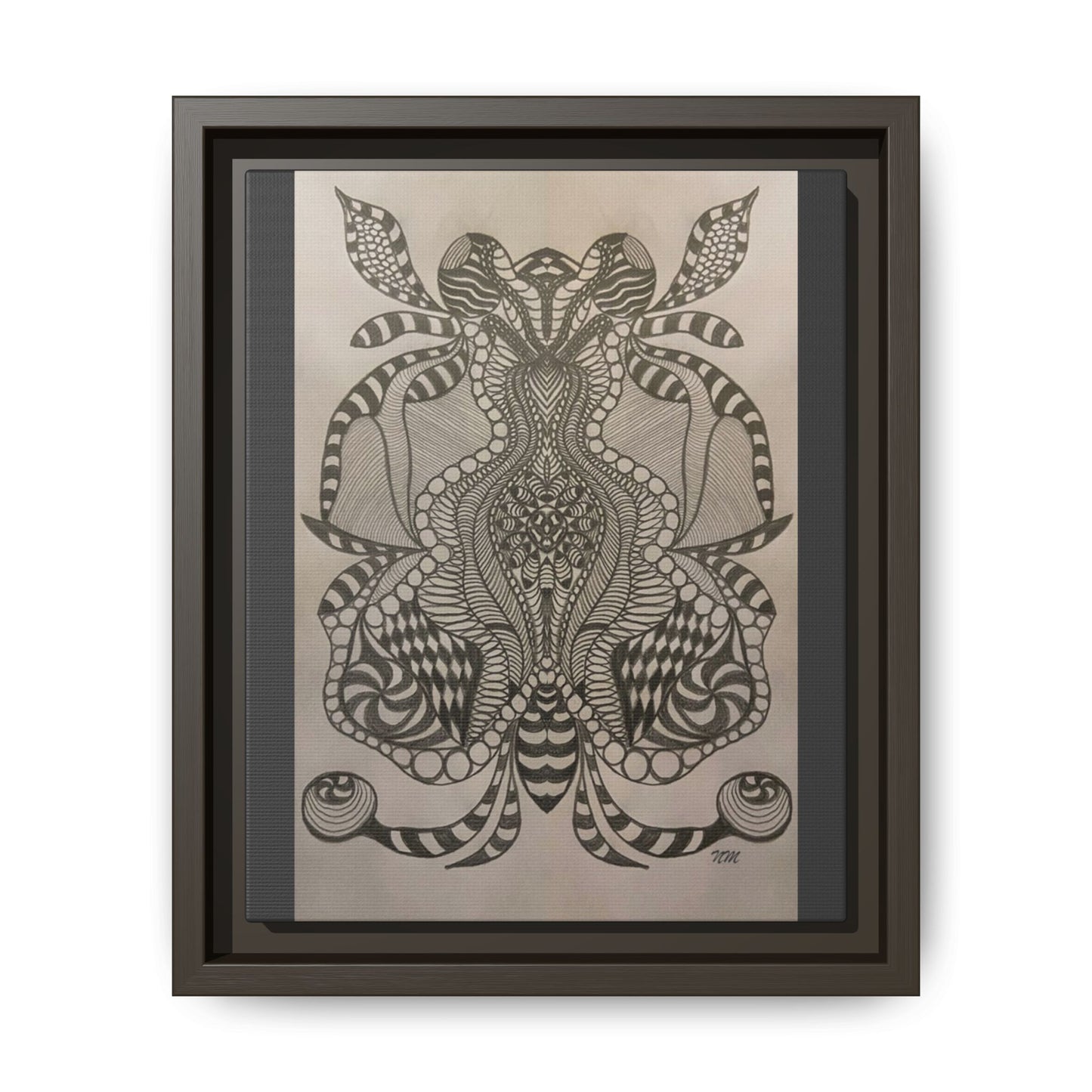 Matte Canvas, Framed (Multi-color)
