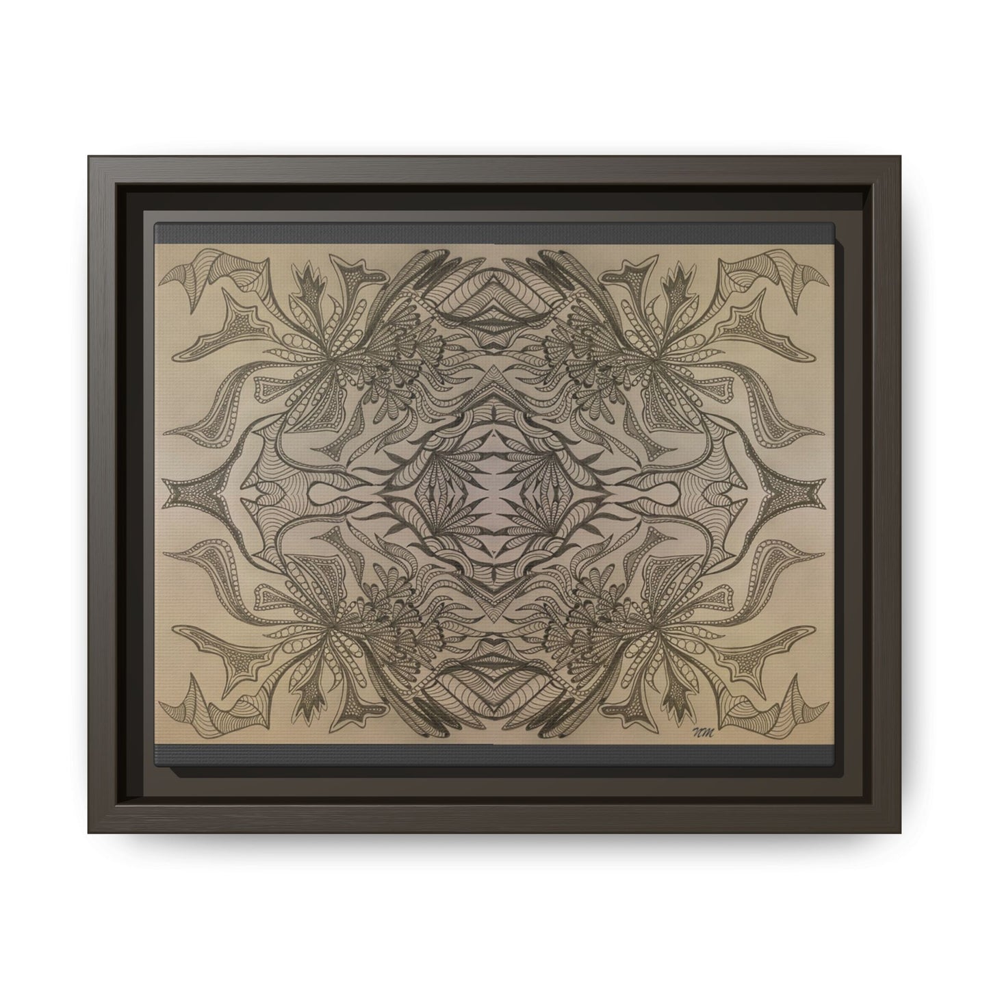 Matte Canvas, Framed (Multi-color)