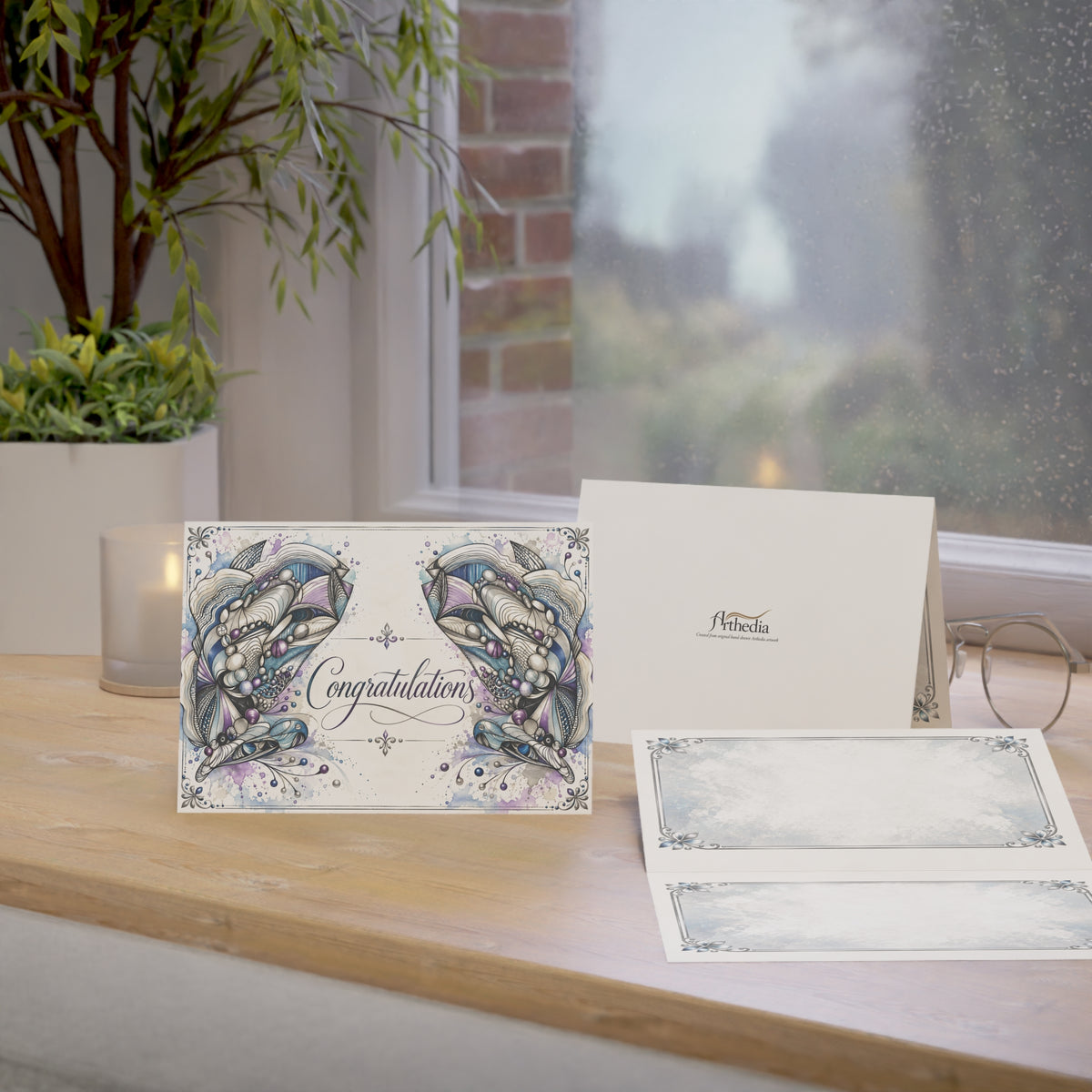 Wings of Joy — Congratulations Greeting Card