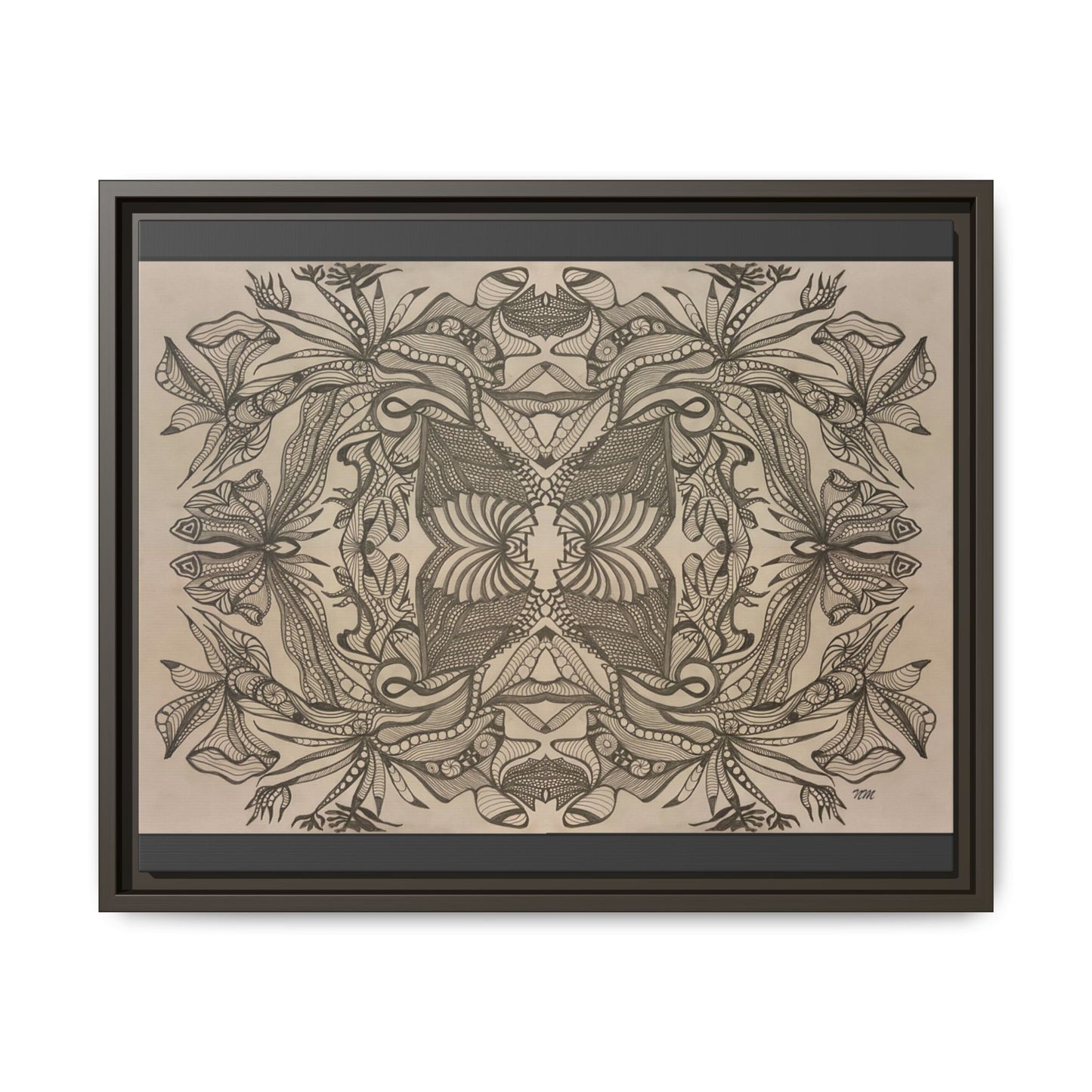 Matte Canvas, Framed (Multi-color)