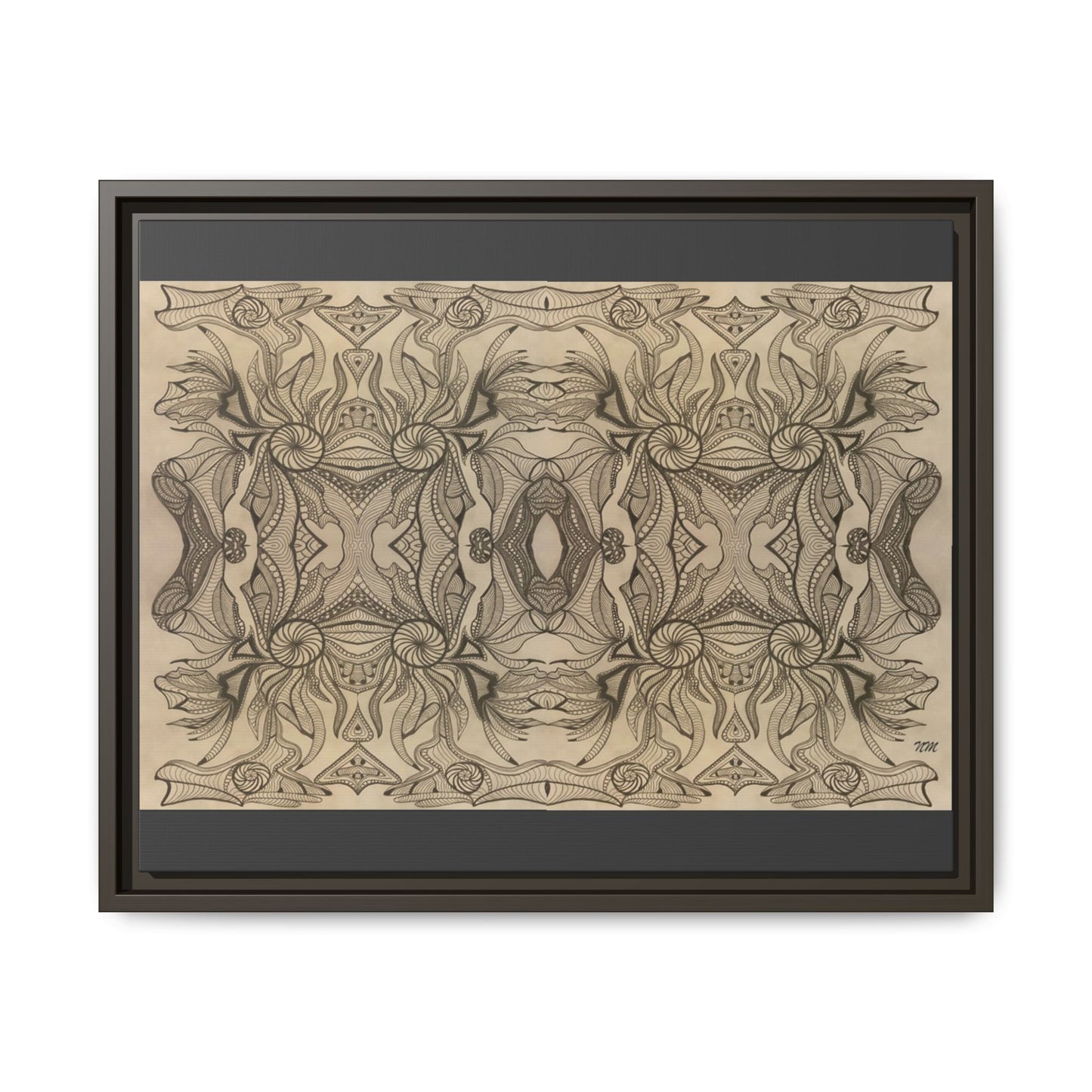 Matte Canvas, Framed (Multi-color)