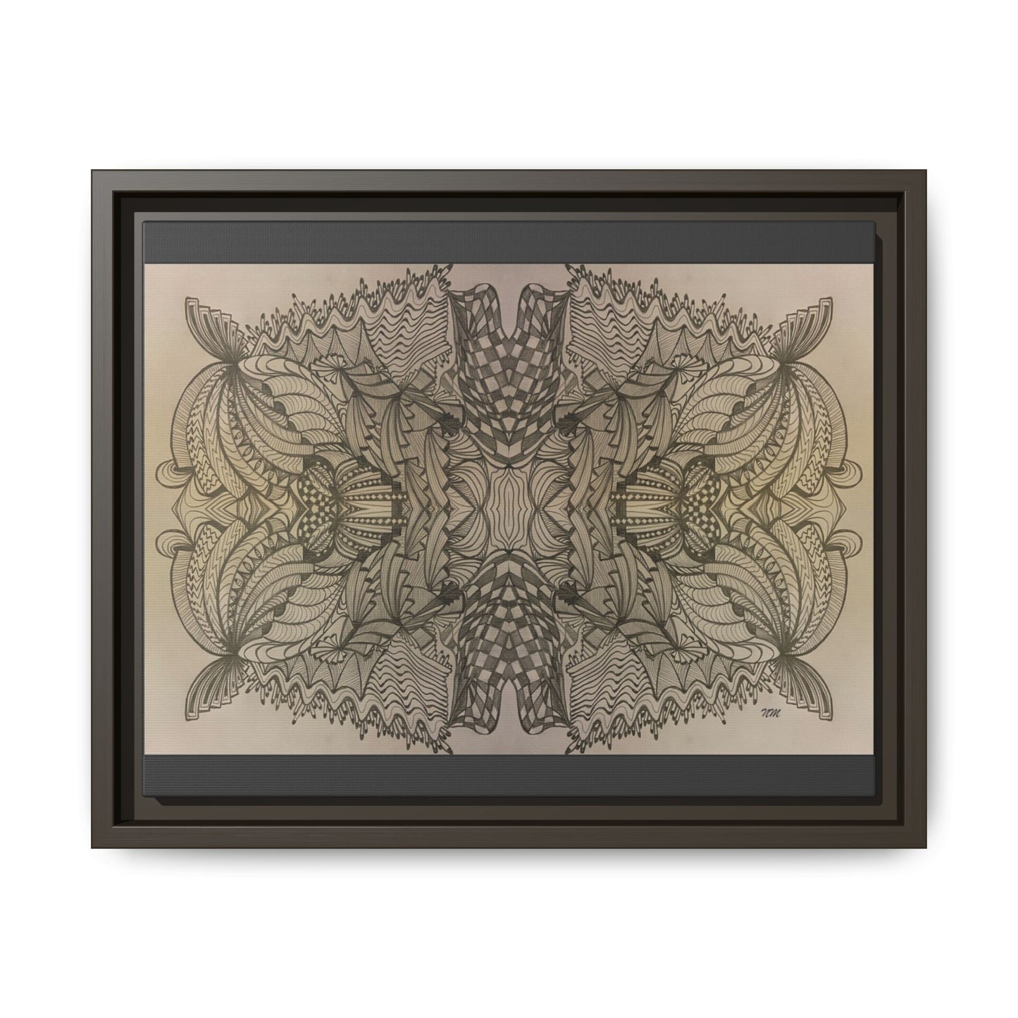 Matte Canvas, Framed (Multi-color)