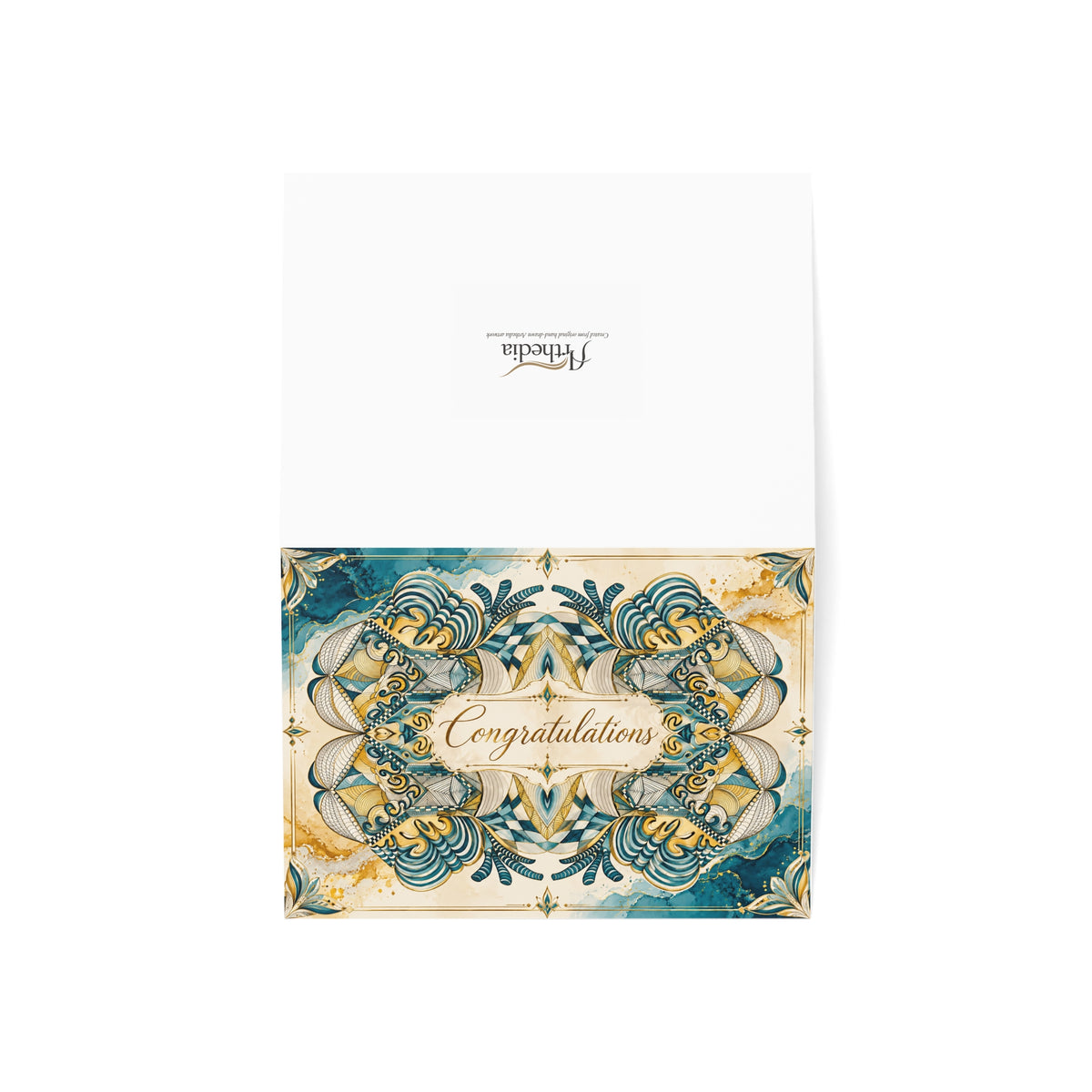 Waves — Congratulations Greeting Card