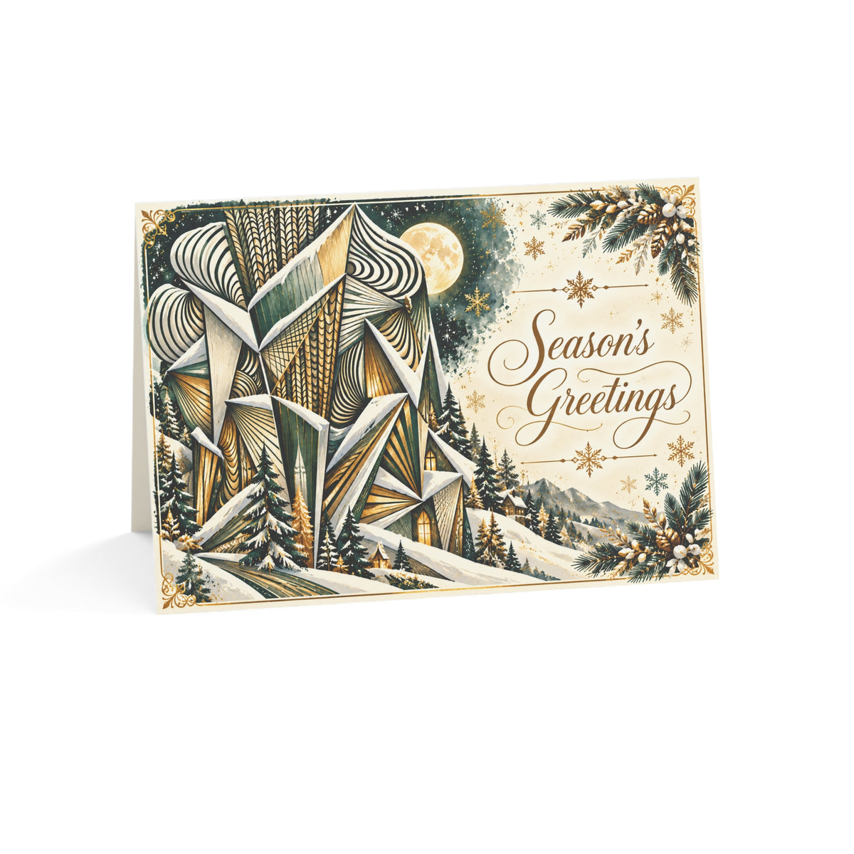 Alpine Night — Season’s Greetings Card