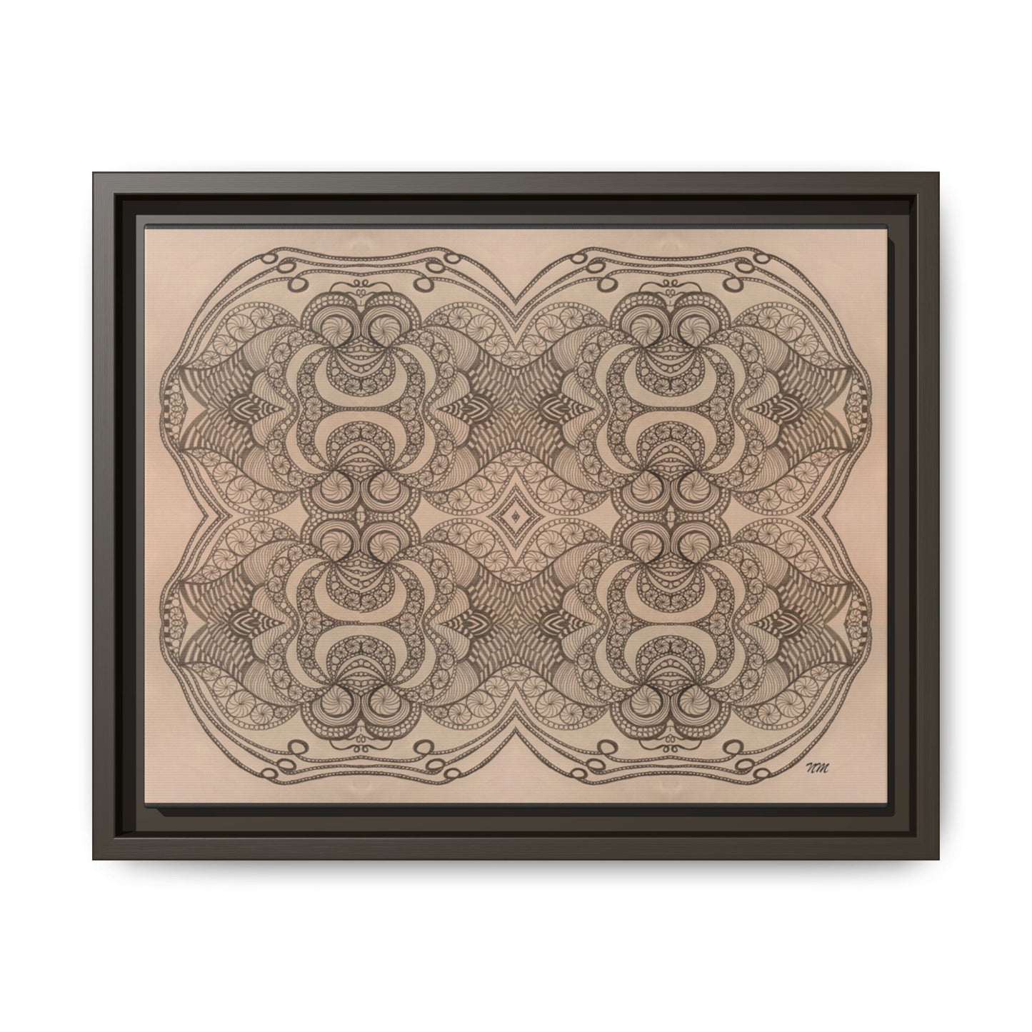 Matte Canvas, Framed (Multi-color)