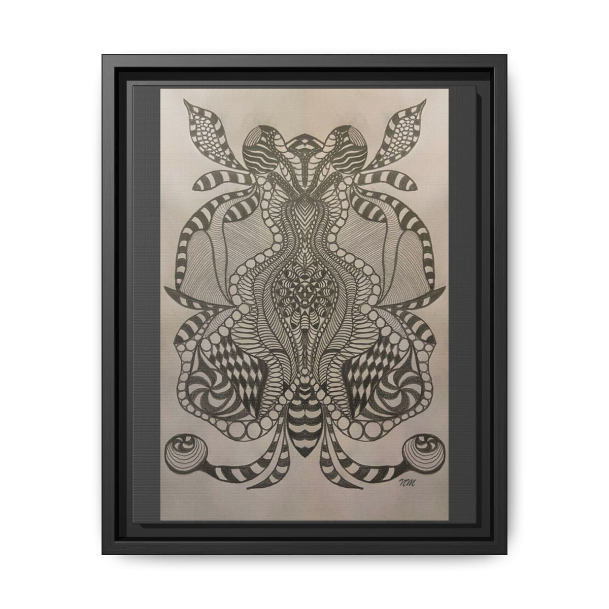 Matte Canvas, Framed (Multi-color)