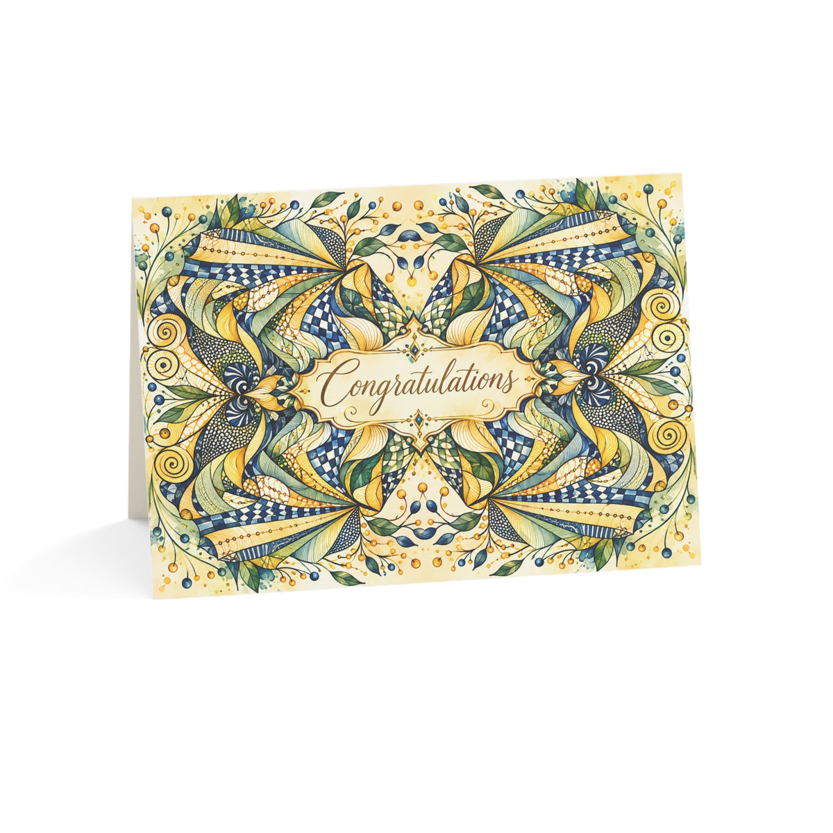 Flourish — Congratulations Greeting Card