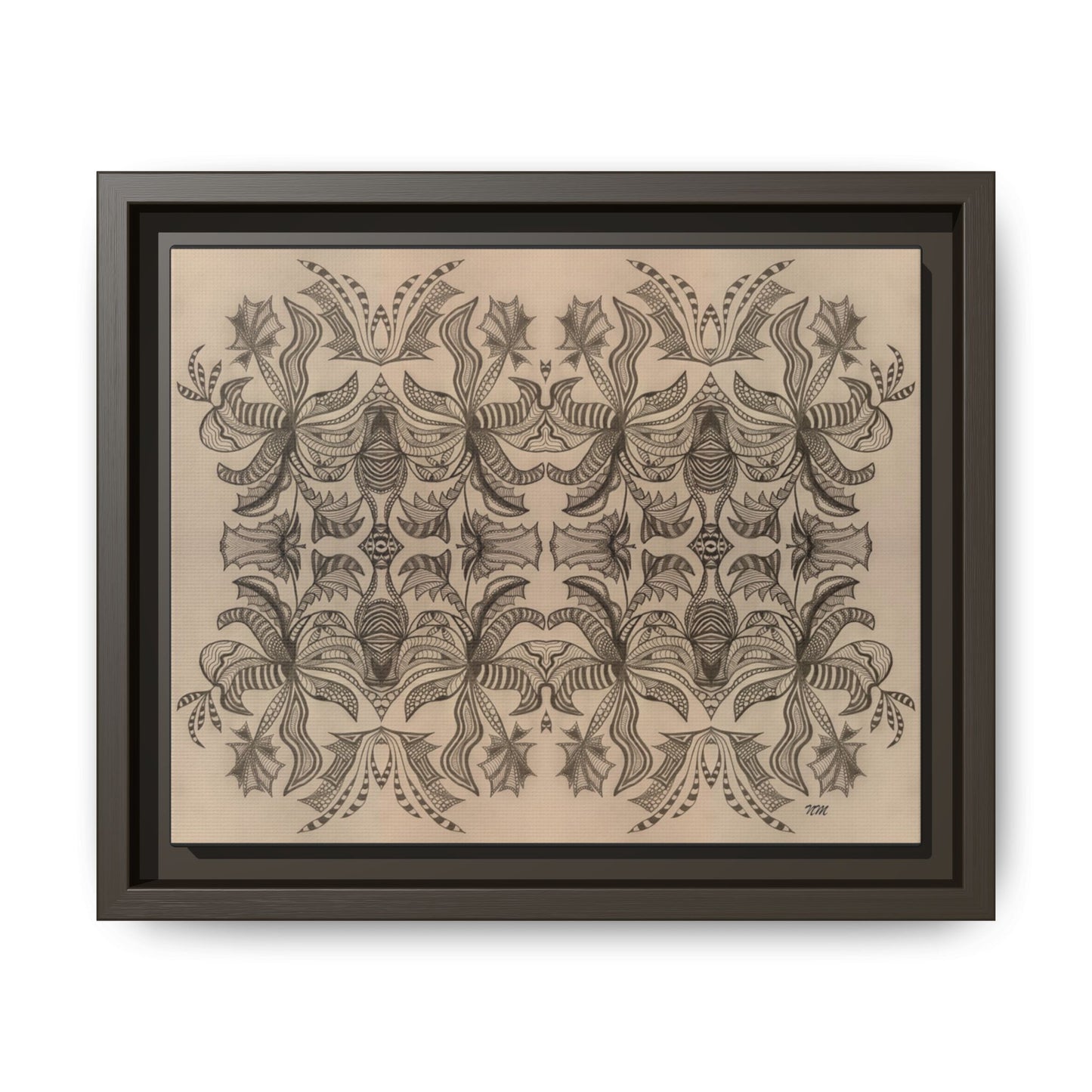 Matte Canvas, Framed (Multi-color)