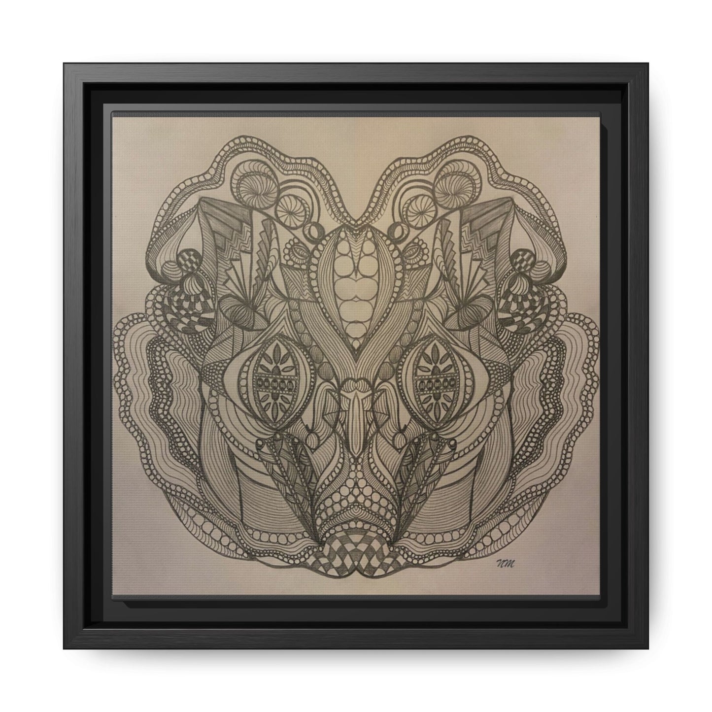 Matte Canvas, Framed (Multi-color)