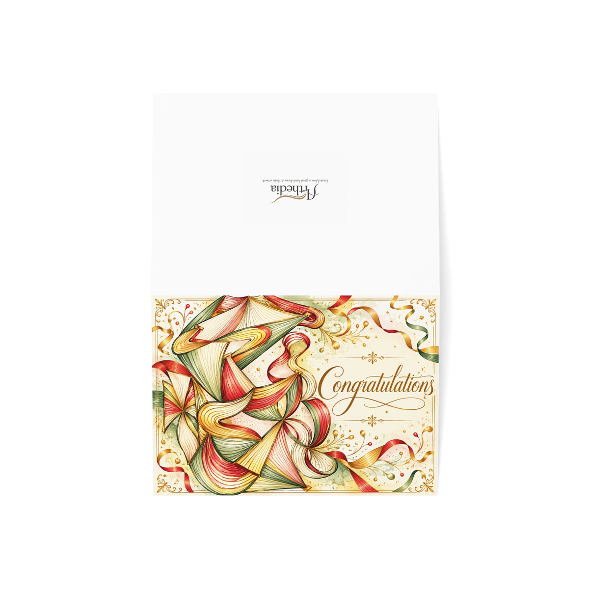 Celebration Bow — Congratulations Greeting Card