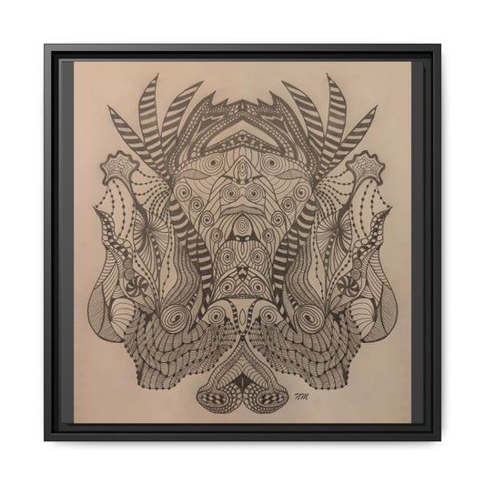 Matte Canvas, Framed (Multi-color)
