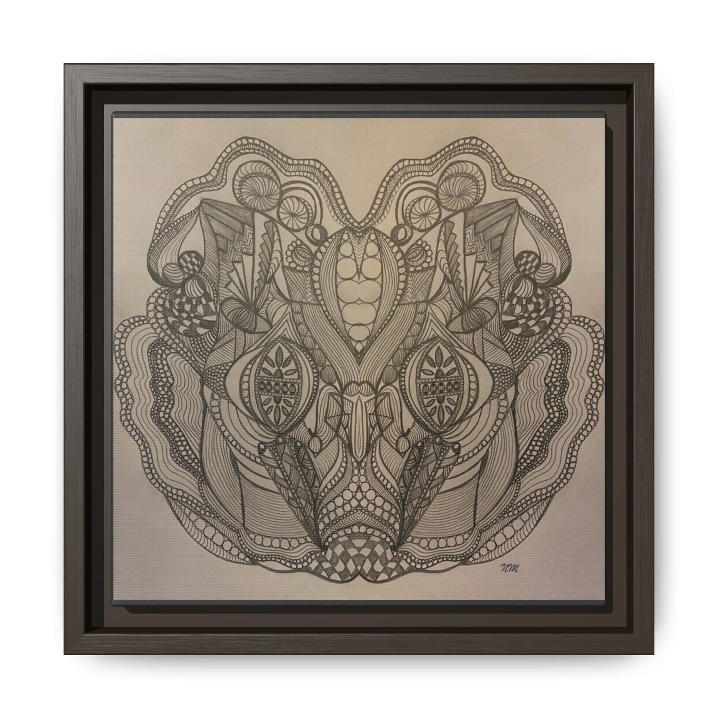 Matte Canvas, Framed (Multi-color)