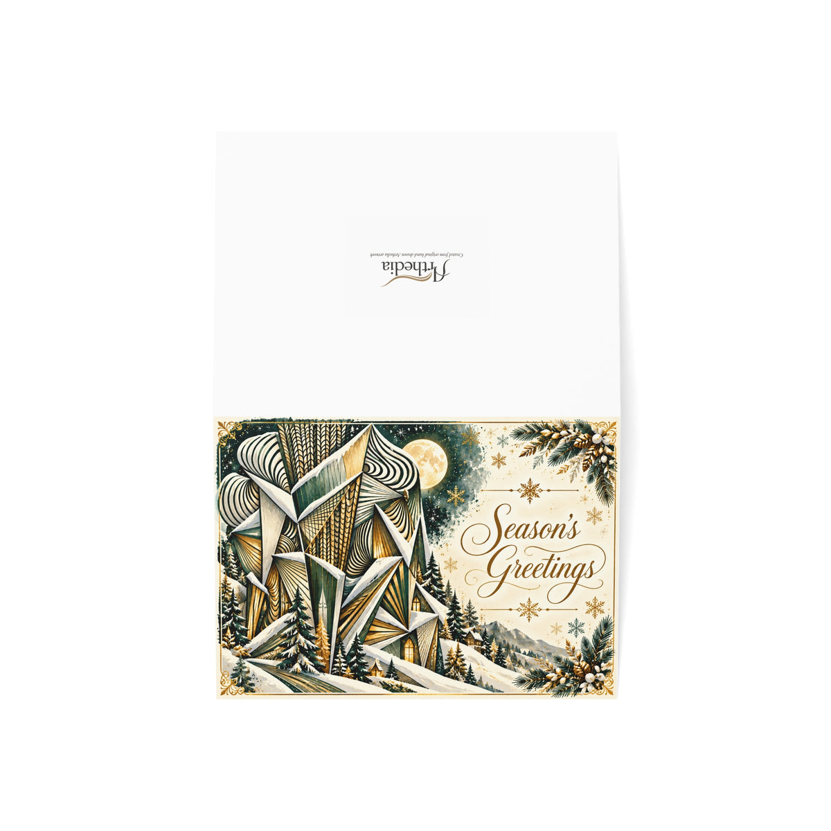Alpine Night — Season’s Greetings Card