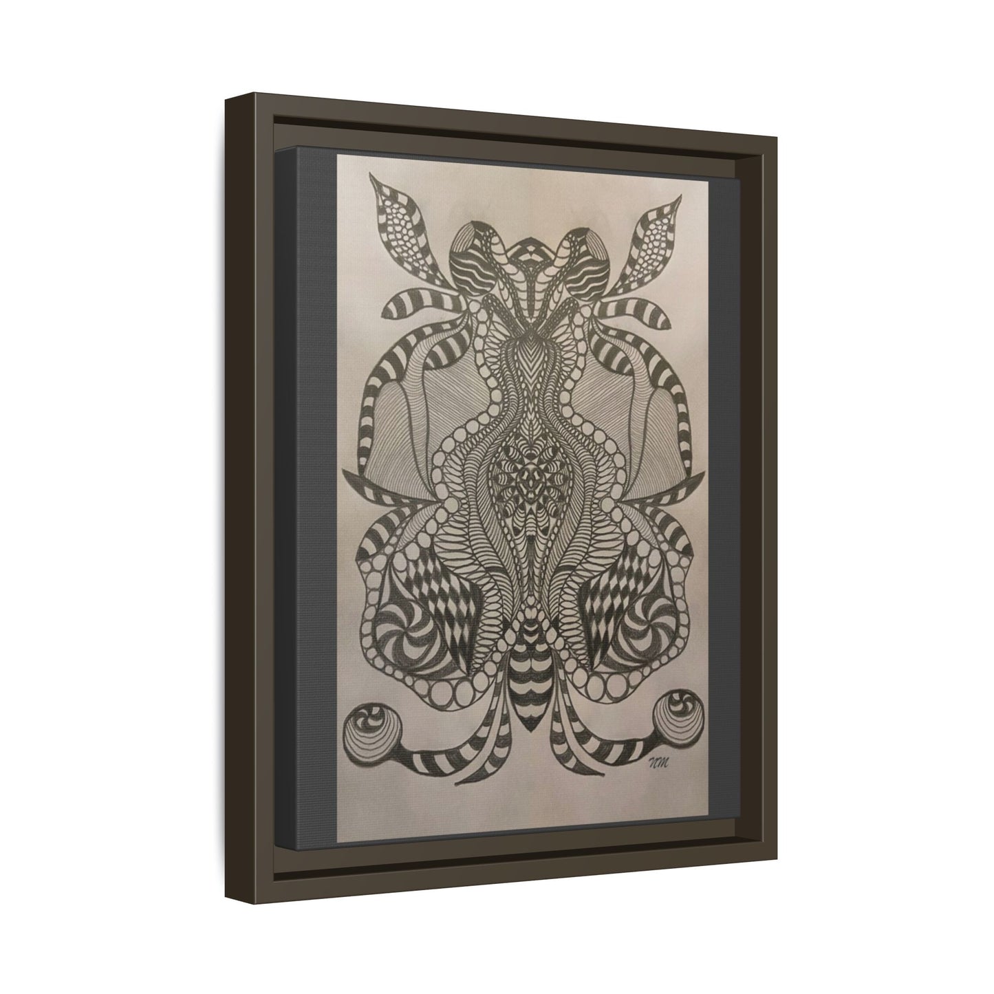 Matte Canvas, Framed (Multi-color)