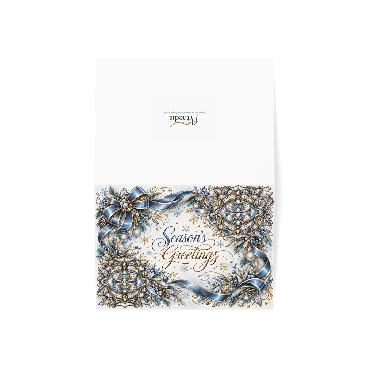 Winter Elegance — Season’s Greetings Card