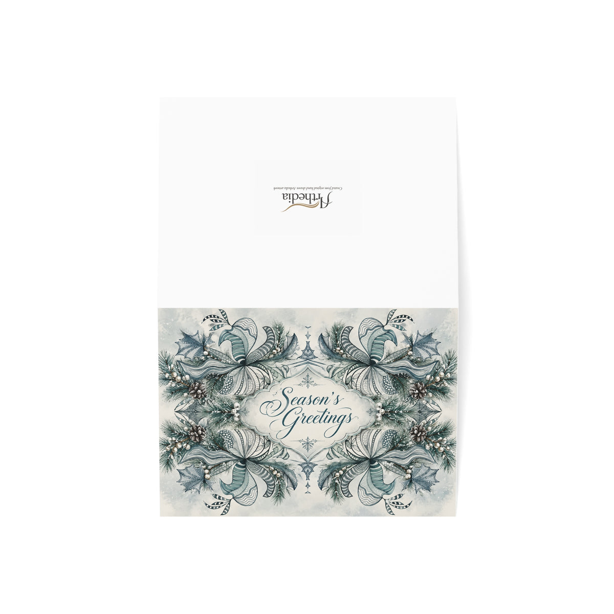 Winter Serenity — Season’s Greetings Card