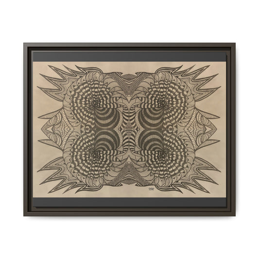 Matte Canvas, Framed (Multi-color)