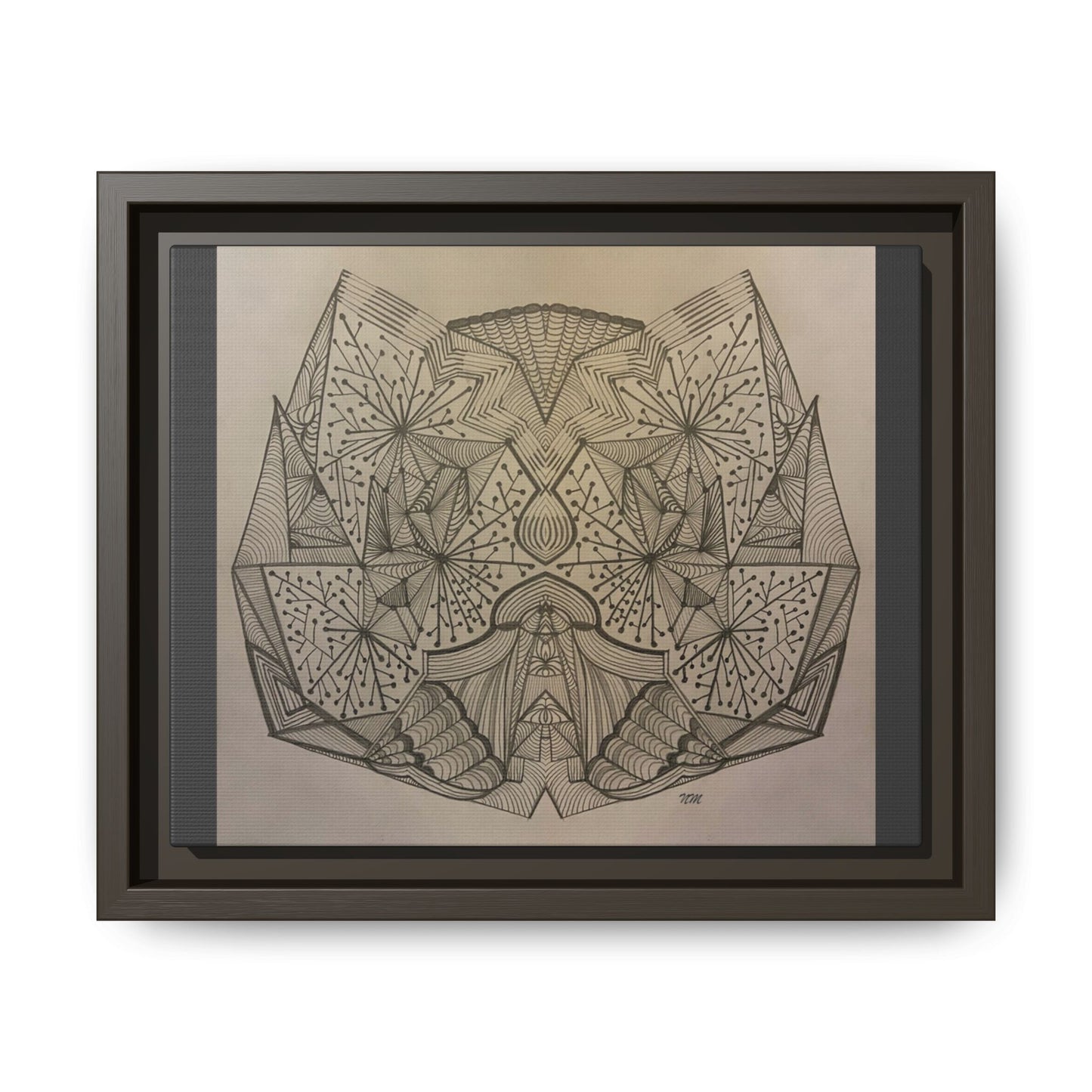 Matte Canvas, Framed (Multi-color)