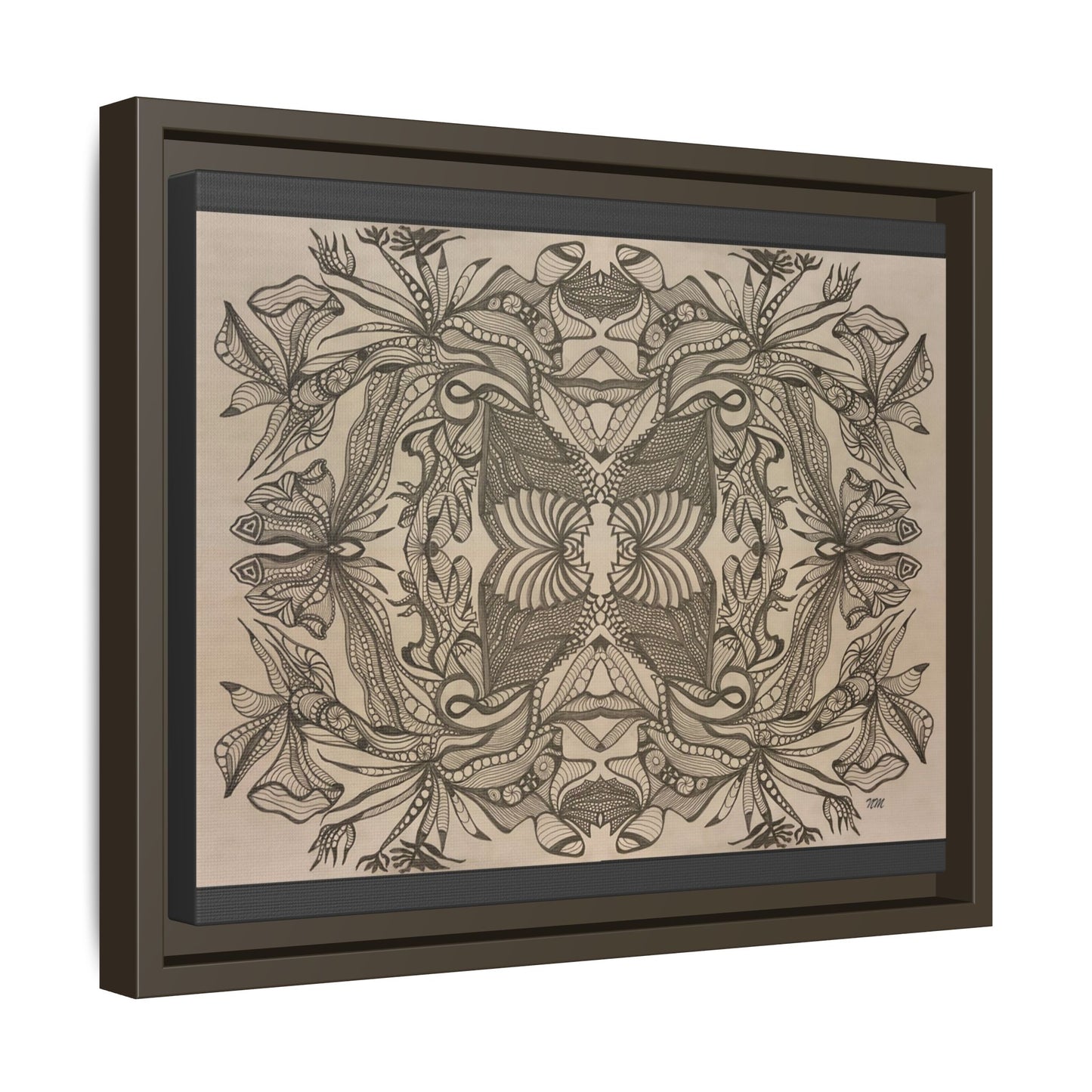 Matte Canvas, Framed (Multi-color)