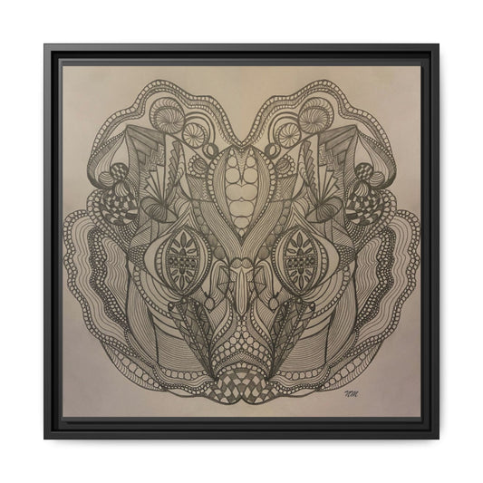 Matte Canvas, Framed (Multi-color)