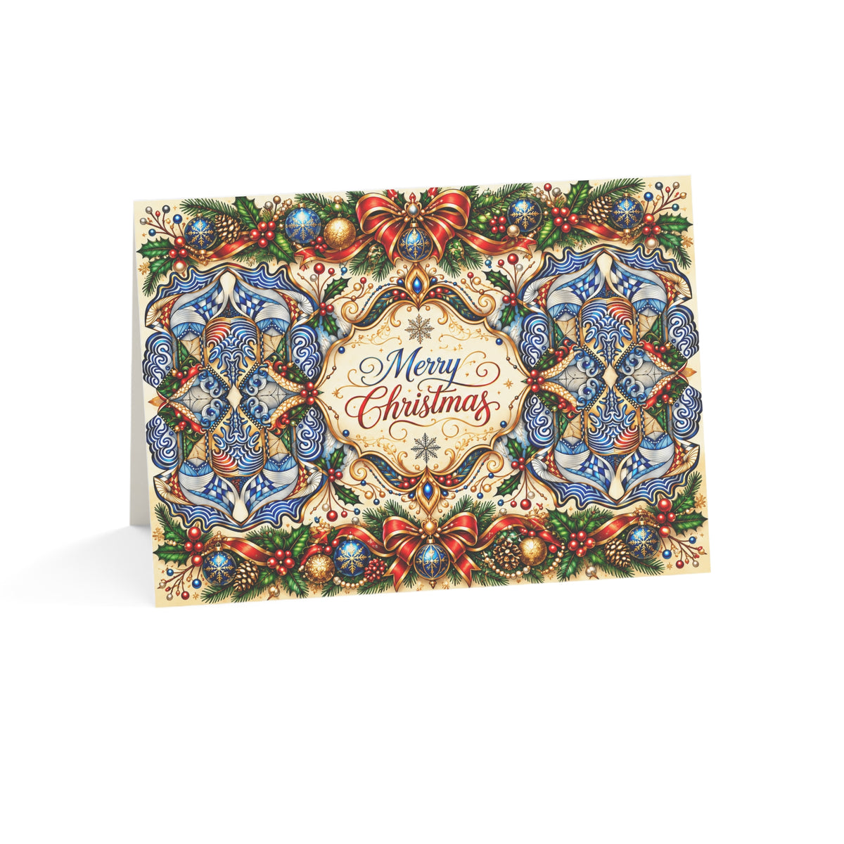 Christmas Splendor — Merry Christmas Greeting Card